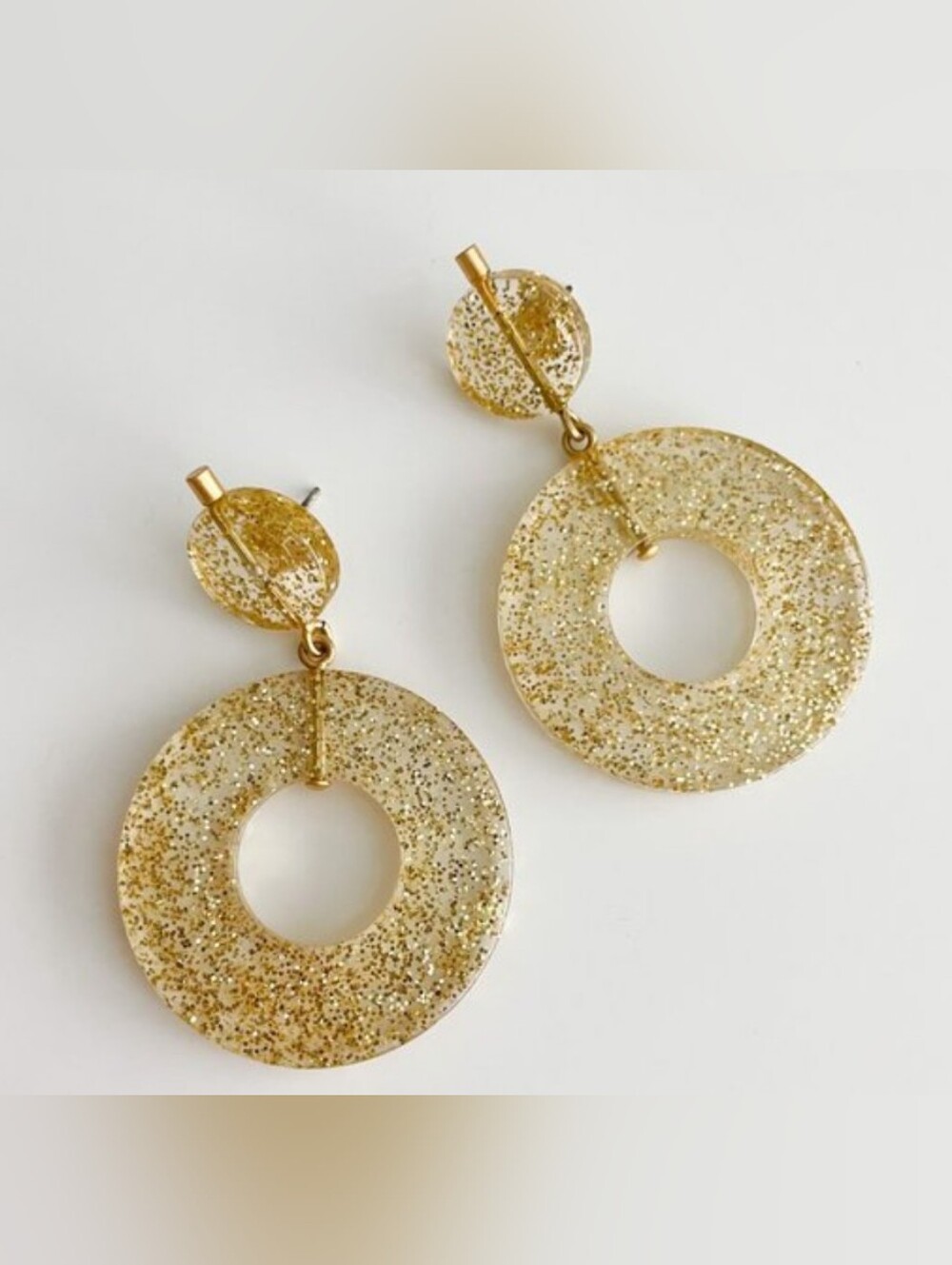 Madewell Circle Statement Earrings